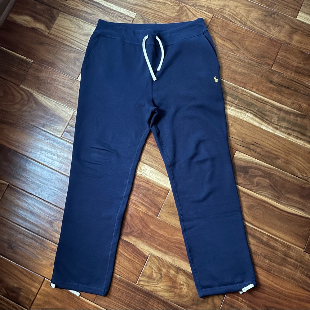 EUC Polo Ralph Lauren Classic Fleece Drawstring Pants - Picture 5 of 14